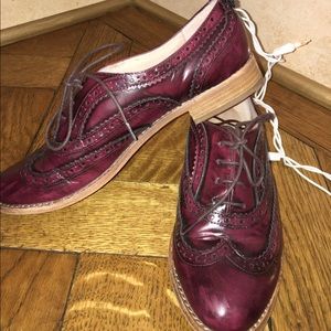 Sam Edelman burgundy shoes