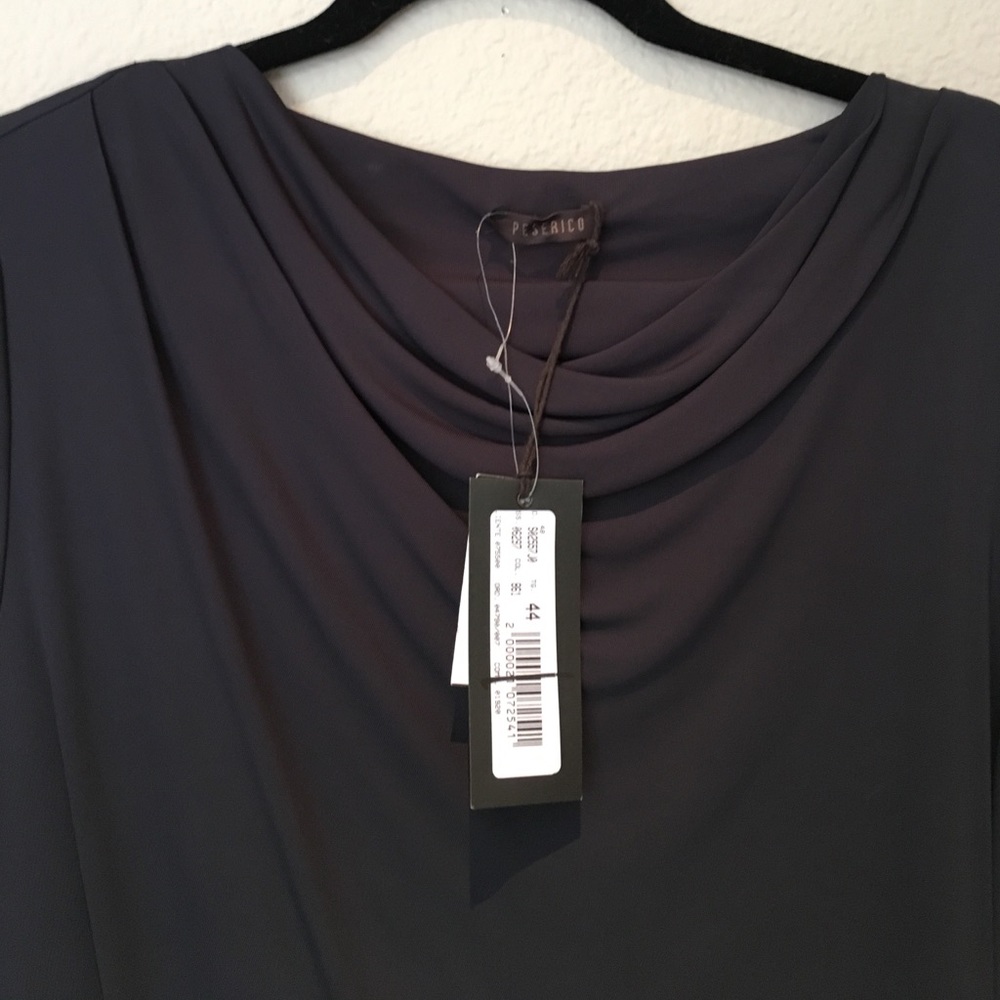 Peserico side gather dress - Picture 3 of 4