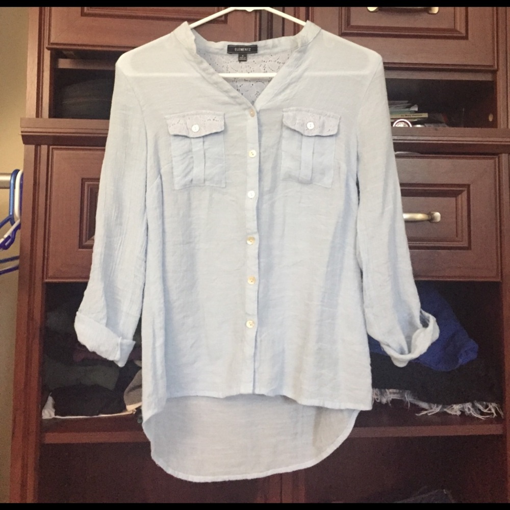 Long sleeve blouse
