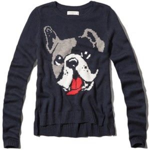 Abercrombie & Fitch Sweaters - SALE❗️Abercrombie & Fitch Navy Frenchie Sweater Abercrombie & Fitch Sweaters - SALE❗️Abercrombie & Fitch Navy Frenchie Sweater