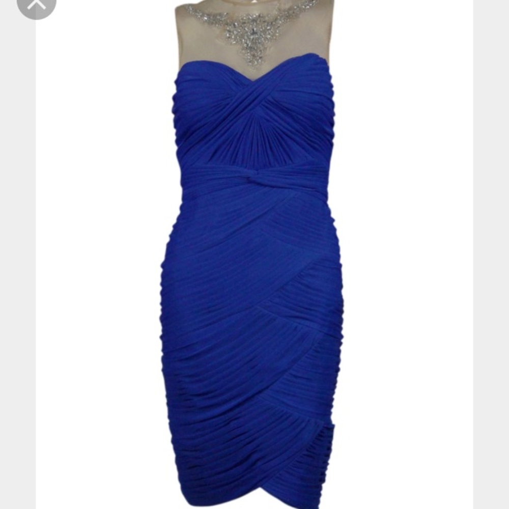 Adrianna papell blue dress