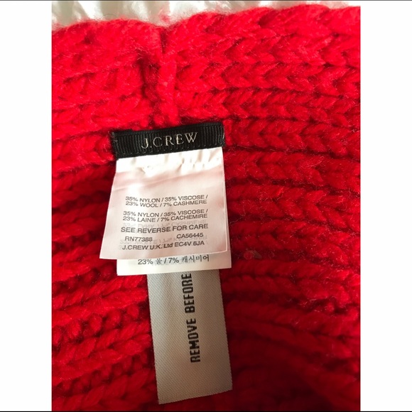 ❄️SOLD❄️NEW J. Crew wool Infinity Scarf - Picture 4 of 4