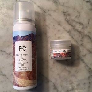 R+Co Dry shampoo travel set