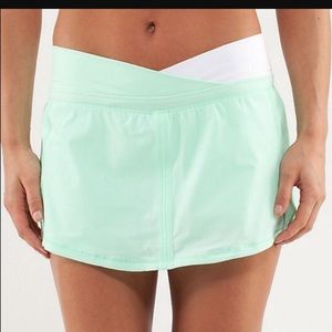 NWT Lululemon Run Pace Skort