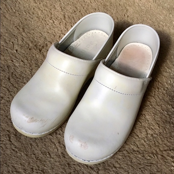 Sanita clogs white. Size 37. - Picture 1 of 2