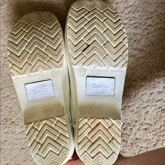 Sanita clogs white. Size 37. - Picture 2 of 2
