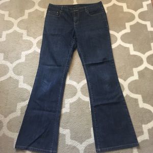 Calvin Klein jeans. Size 8 slight flare leg