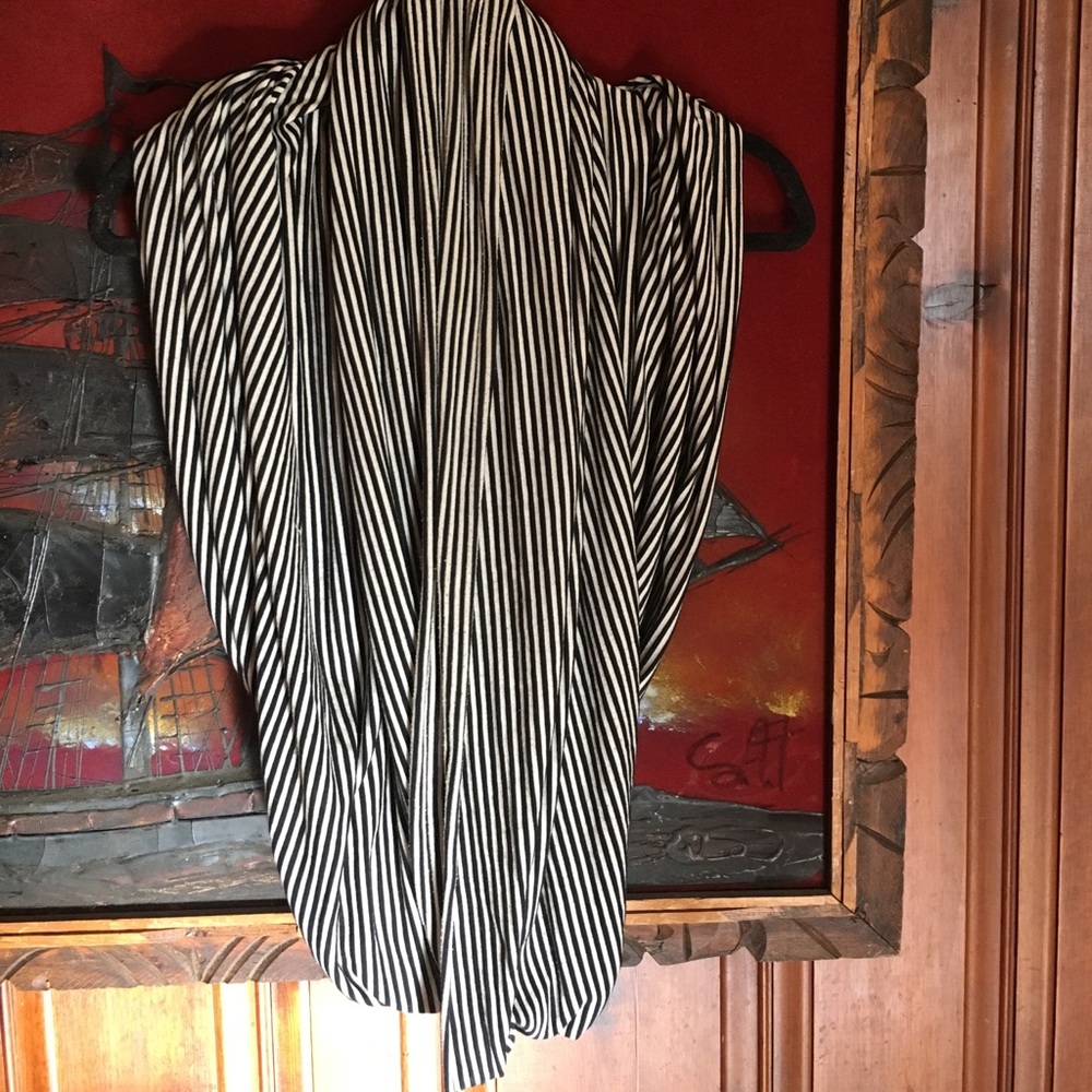 American Apparel Striped Eternity Scarf