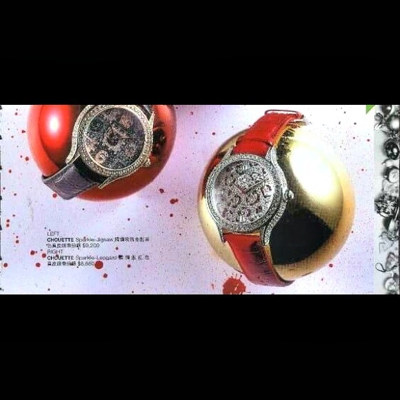 SOLD - DITA VON TEESE's Chouette Leopard watch - Picture 5 of 6