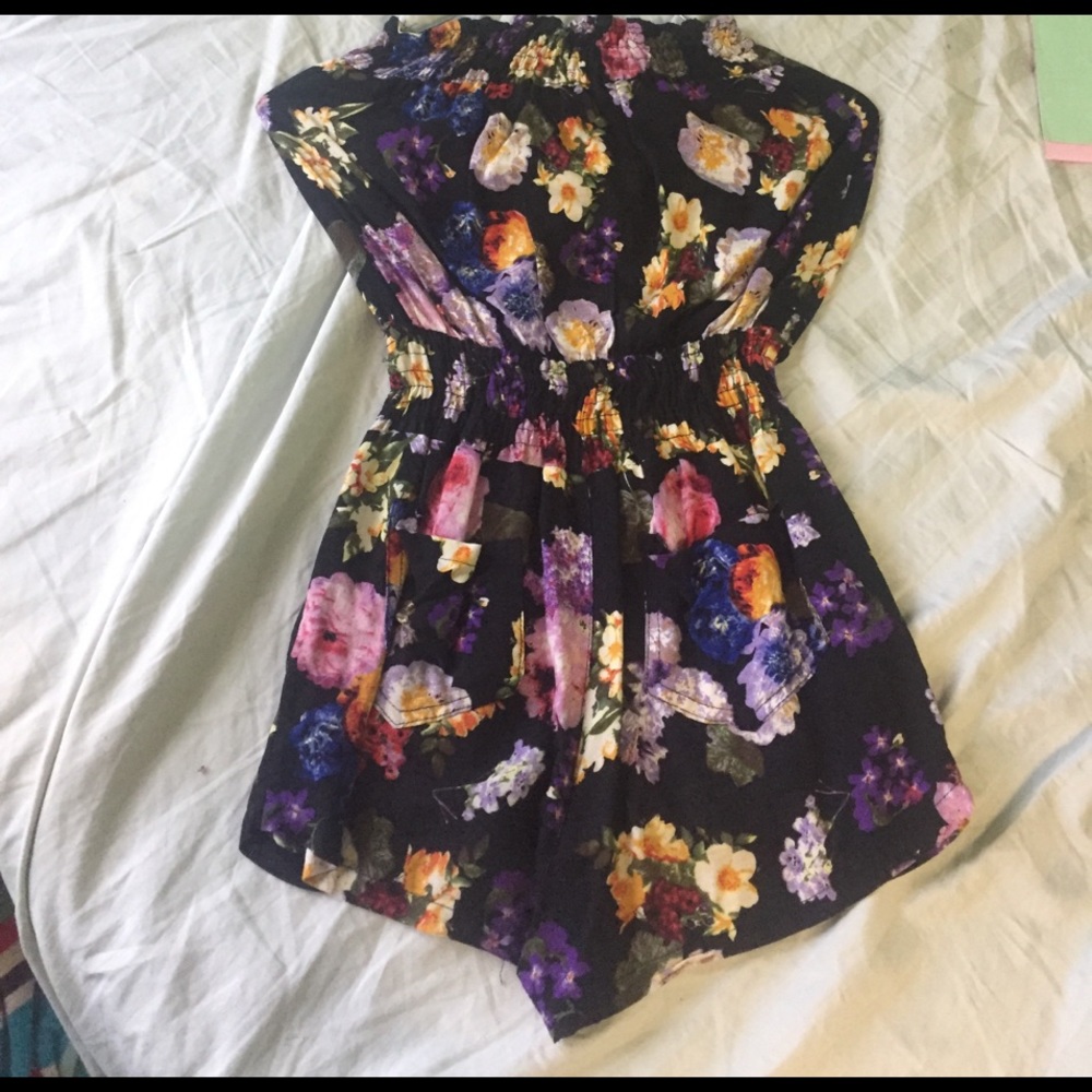 Strapless Romper
