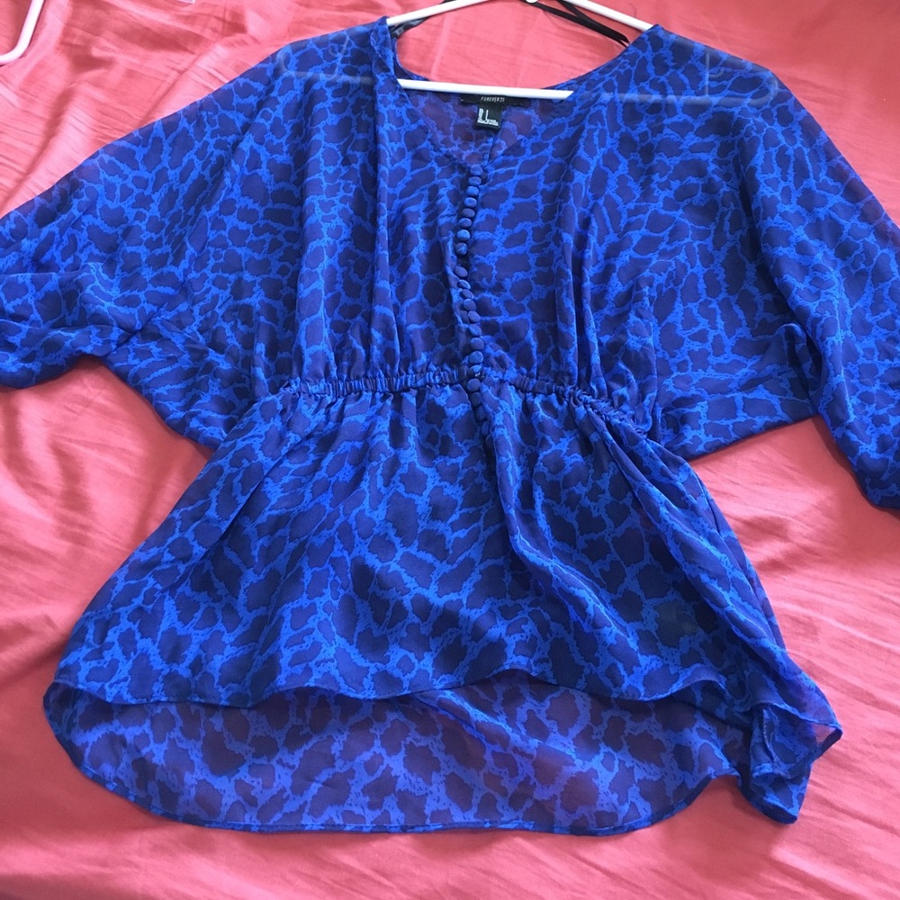 Flirty top.