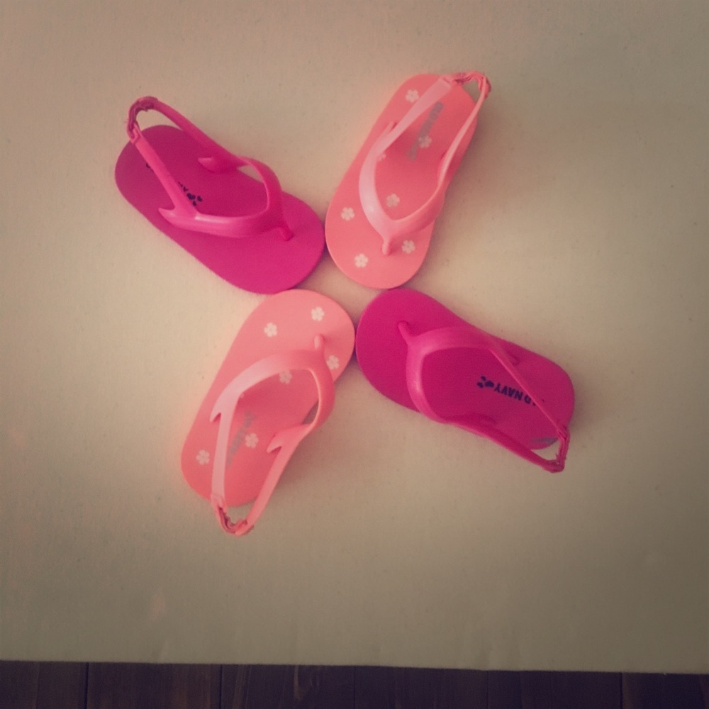 OLD NAVY sandals size 5 $10 for both!!!!!