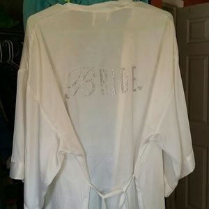 💖VS BRIDE silk robe