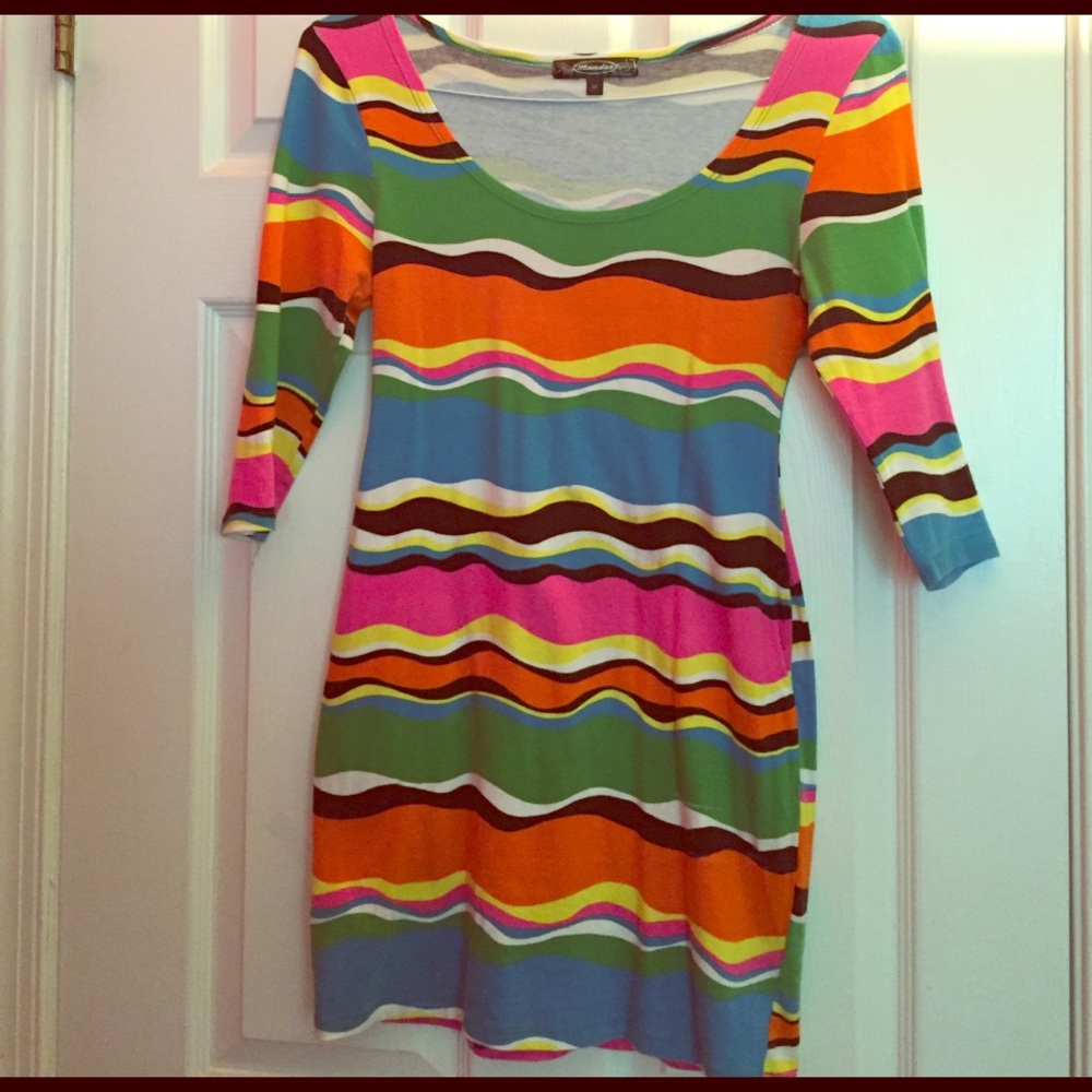 Striped colorful dress!