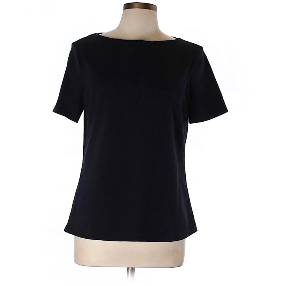 Last Call! NWT navy La Via 18 top, IT46