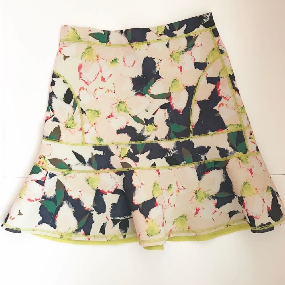 J.Crew floral skirt