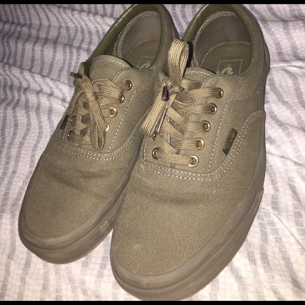 olive green vans