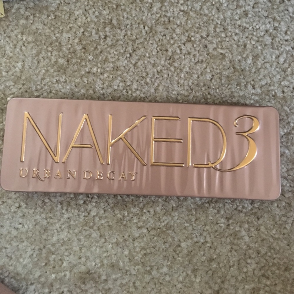barely used naked palette 3