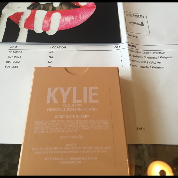 🌸NEW!  KYLIES "CHOCOLATE CHERRY" HIGHLIGHTER - Picture 4 of 5