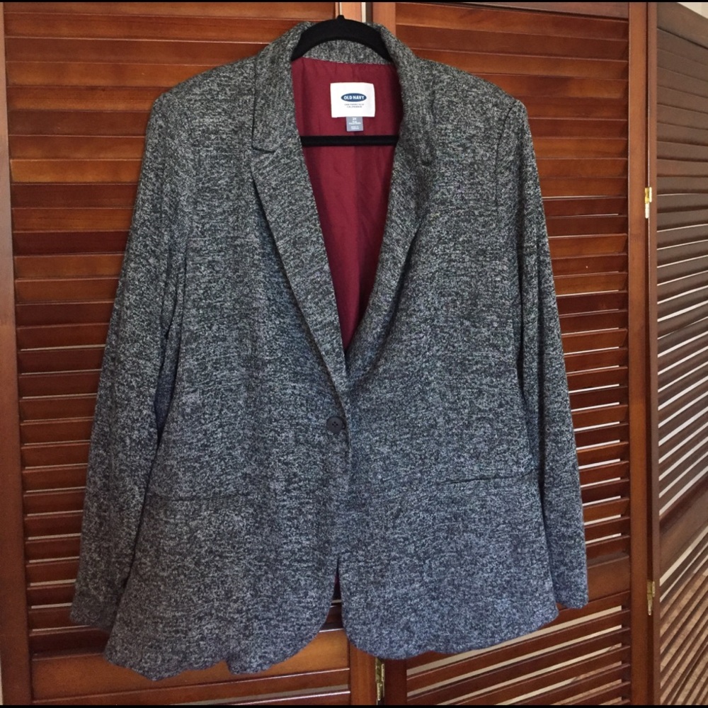 Plus size blazer