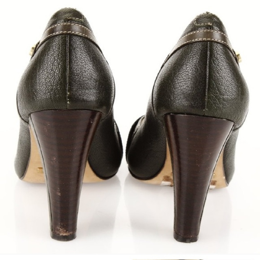 Cole haan dark green heels - Picture 4 of 5