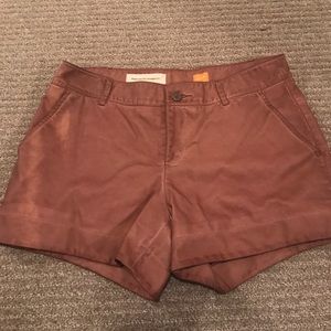 Pilcro leather shorts size 28