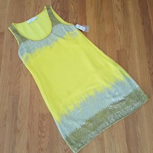 NWT Trina Turk Vibrant Beaded Cocktail Dress