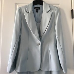 Baby blue dress with jacket