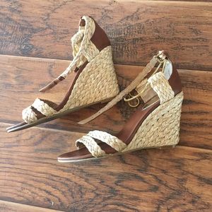 Mia Cute Wedge Sandals,Size 8.5
