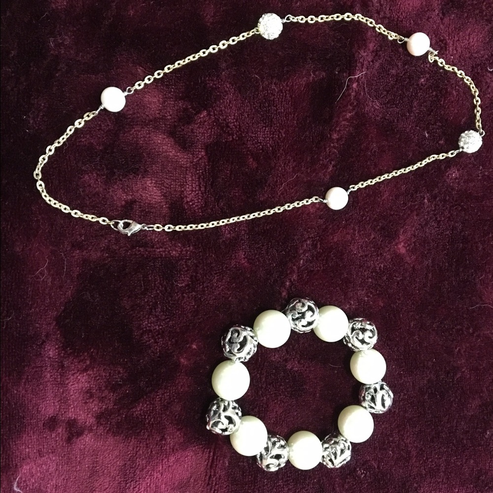 Bracelet and necklace