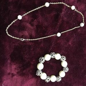 Bracelet and necklace