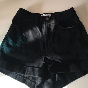 American Apparel Denim Shorts