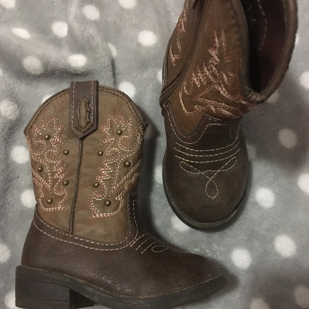 Toddler girls cowboy boots