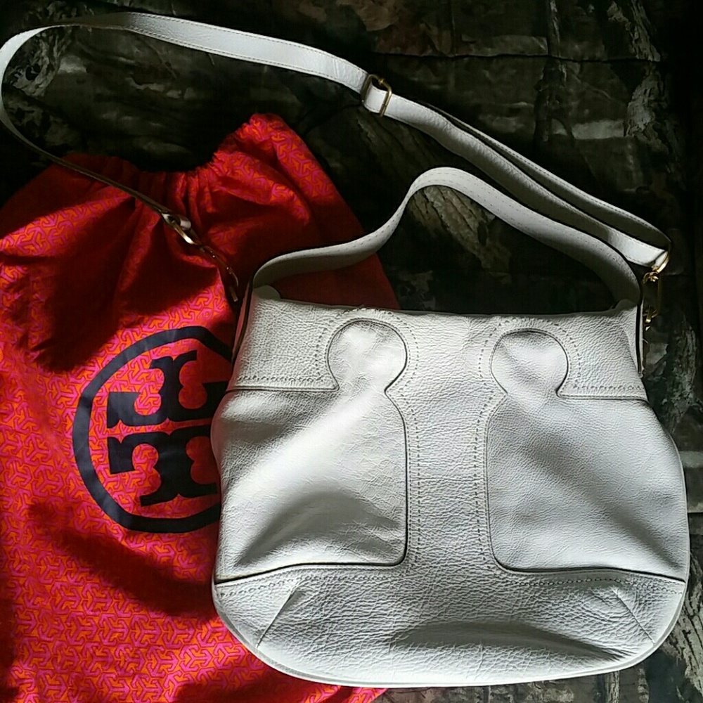 TORY BURCH IVORY WHITE CROSSBODY