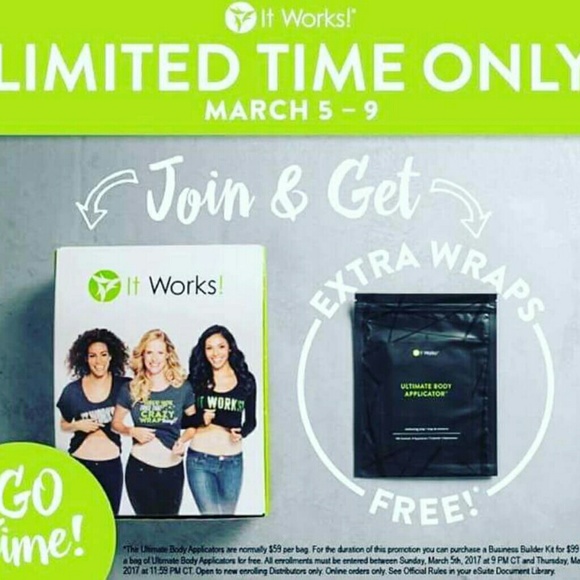 Become an itworks gal!! Until midnight it's BOGO! - Picture 1 of 2