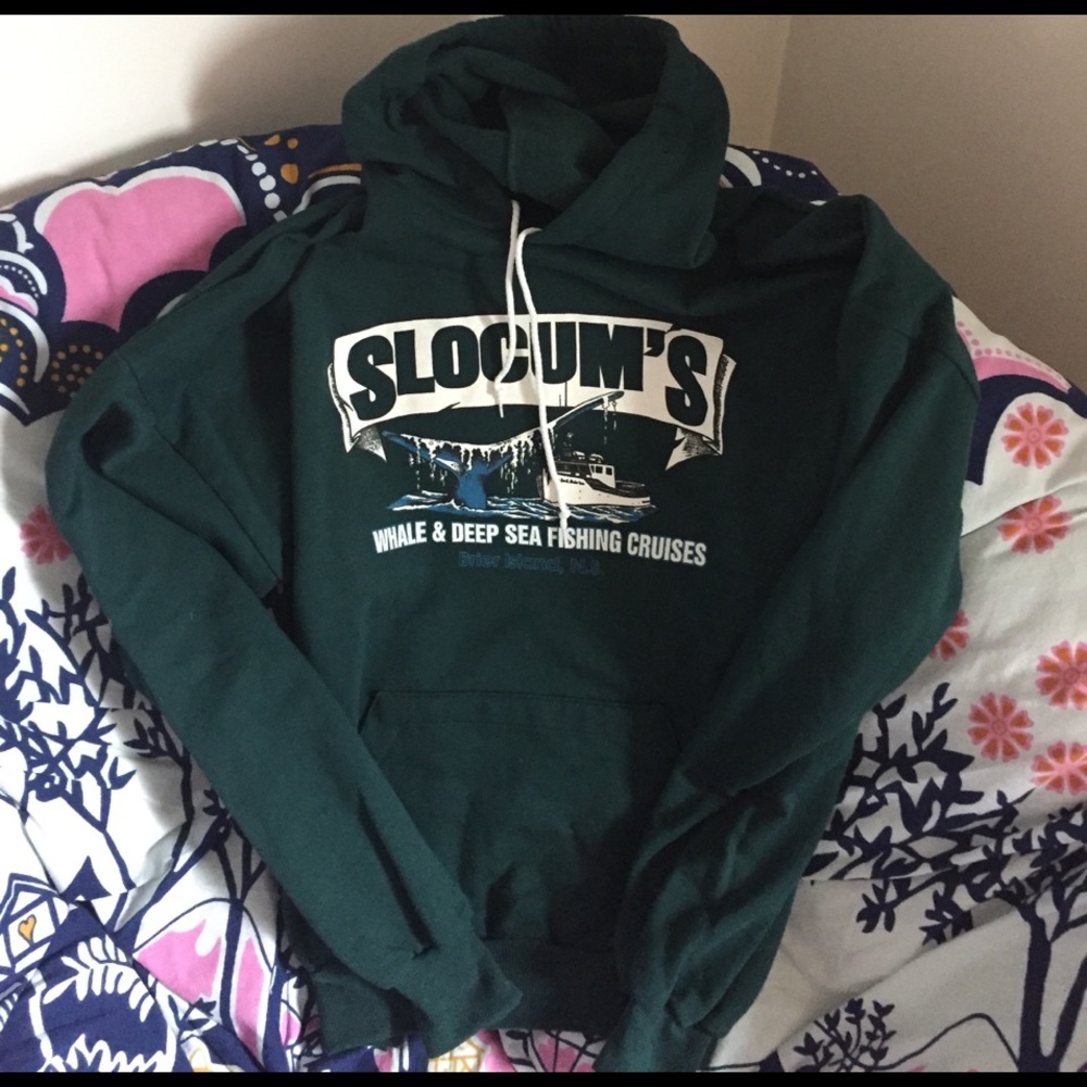 Green hoodie from Nova Scotia (unisex)