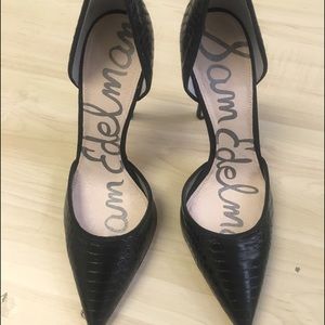 Sam Edelman size 5 pump black