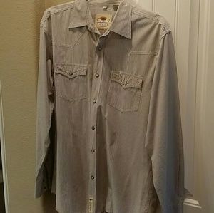 Larry Mahan pearl snap