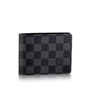 Black and Grey Louis V wallet