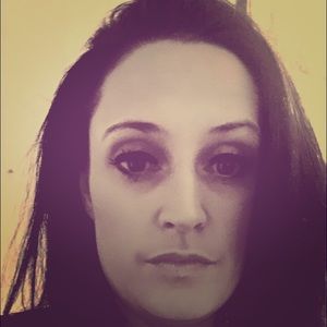 Forever 21 faux leather cream jacket.  Size L.