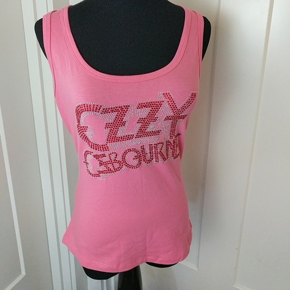 Dolce & Gabbana Tops - NWT D & G beaded Ozzy Ozbourne tank top L