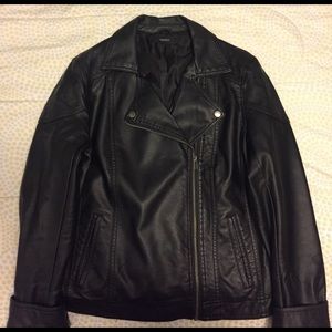 Faux leather jacket in perfect condition