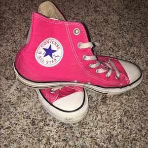 Pink high tops
