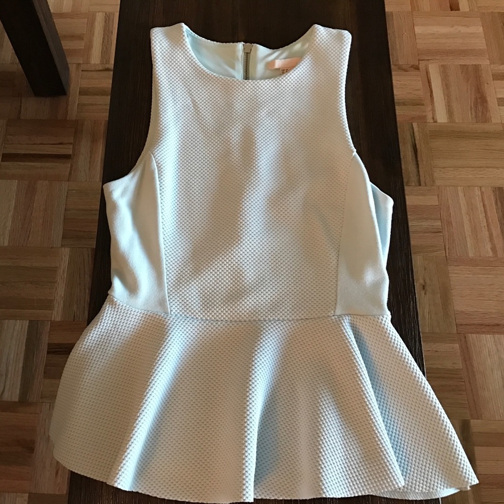 H&M peplum tank