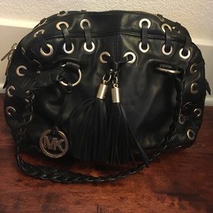 Leather Laced Black Michael Koros