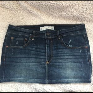 Abercrombie & Fitch Denim skirt
