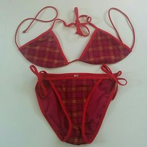 Plaid American Eagle Outfitters Bikini