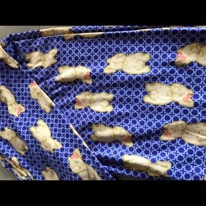 Lularoe Frenchie leggings Tc