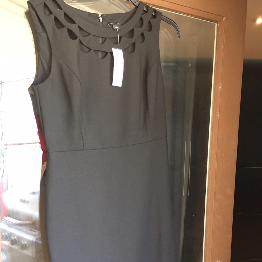 Ann taylor brand new with tags black dress