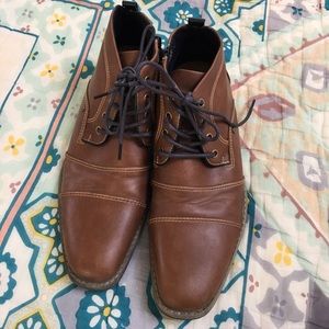 Apt 9 Men's Shoes 9.5 Medium Brown Ankle Boots